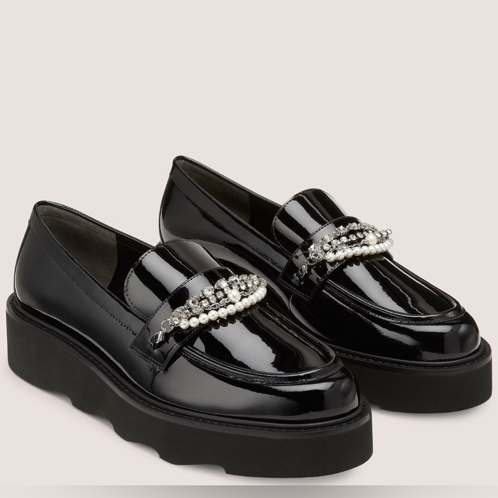 Stuart Weitzman Pearldrop Loafers